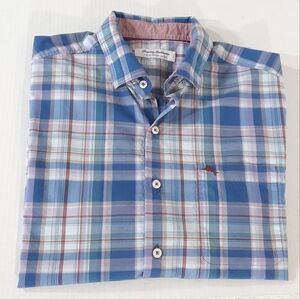Tommy Bahama Newport Coast Tanga Plaid Long Sleeve Shirt